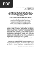 Community Architecture: The Use of Participatory Design in The Development of A Community Housing Project in The Philippines