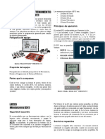 Instructivo Mantenimiento Lego Mindstorm Ev3