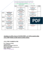 FDP-JNTUA - Online Schedule