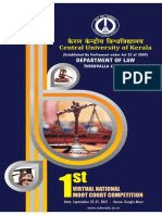 Brochure-Cuk Department of Law - National Moot Court Competition 2021