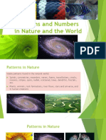 Patterns and Numbers in Nature and The World