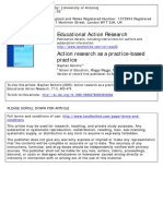 Action Research As A Practice-Based Practice-Kemmis-2013