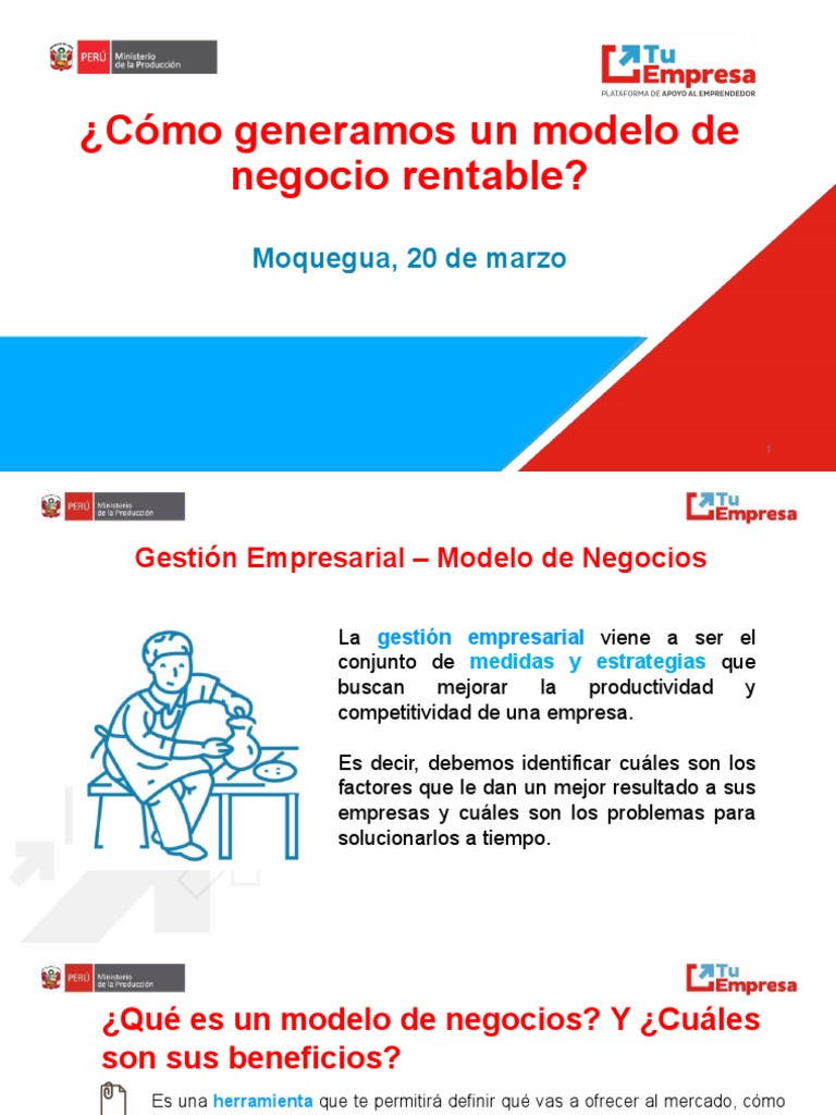 Guía para Crear Modelos de Negocio | PDF | Modelo de negocio | Internet