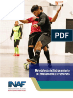 Metodología Del Entrenamiento - El Entrenamiento Estructurado - Futsal Licencia Pro