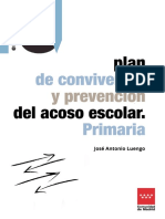 Plan de convivencia y prevencion del acoso en primaria - Luengo Latorre, Jose Antonio