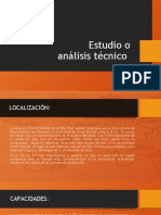 Analisis Tecnico Financiero y Socioeconomico