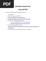 Web Applications Using ASP - Net-Basics