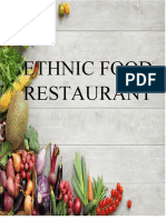 Ethnic Food Restaurant