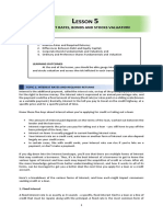 Esson: Interest Rates, Bonds and Stocks Valuation