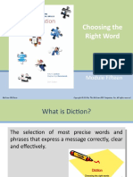 Ch15 - Choosing The Right Word
