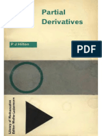 Hilton P.J. Partial Derivatives (3 PR., Routledge, 1965)