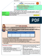 Experiencia de Aprendizaje N°04 - 5°