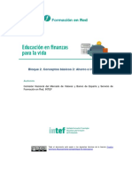 02. Educación en Finanzas Para La Vida Autor Comisión Nacional Del Mercado de Valores y Banco de España y Servicio de Formación en Red. INTEF