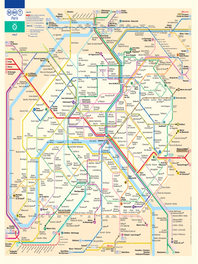 Paris Metro Map | PDF