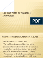 Life AND TIMES OF MICHAEL K
