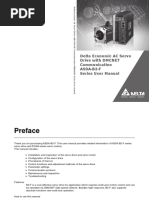 Delta Economic AC Servo Drive With DMCNET Communication ASDA-B2-F Series User Manual