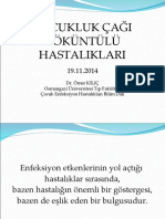 Çocukluk Çaği Döküntülü Hastaliklari 1