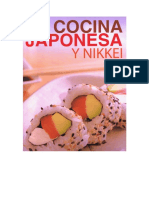 Cocina Japonesa y Nikkei