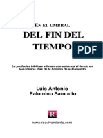 En El Umbral Del Fin Del Tiempo Luis Antonio Palomino Samudio