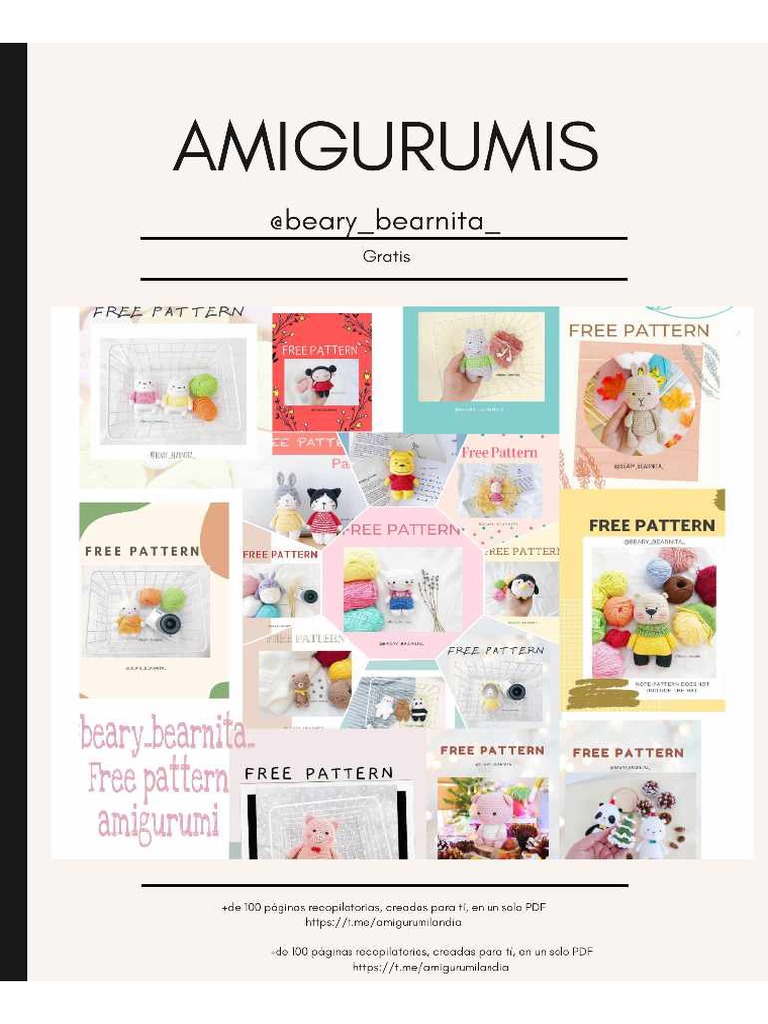 152 Paginas de Amigurumis Mini | PDF