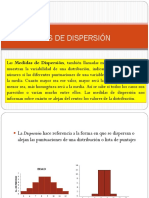 Medidas de Dispersión