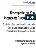 AULA - Desempenho em Voo Ascendente