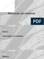 Aula 1 Modulação em Amplitude