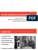History of Banking in The Phils