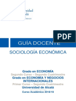 Sociologia Economica