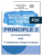 System Management School Based: Principle 3