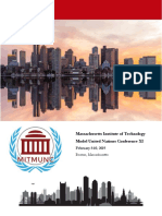 Massachusetts Institute of Technology Model United Nations Conference XI