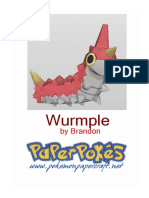 Wurmple A4 Lineless