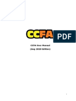 CCFA User Manual (Aug 2020 Edition)