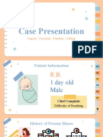Case Presentation: Daguio / Dianalan / Ebrahim / Edding