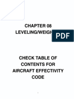 Leveling and Weighing Procedures