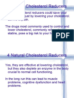 4 Natural Cholesterol Reducers
