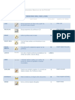 Comandos Bàsicos de AUTOCAD