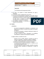 Protocolo Higiene y Desinfección de Cocina-Obra Cahuana