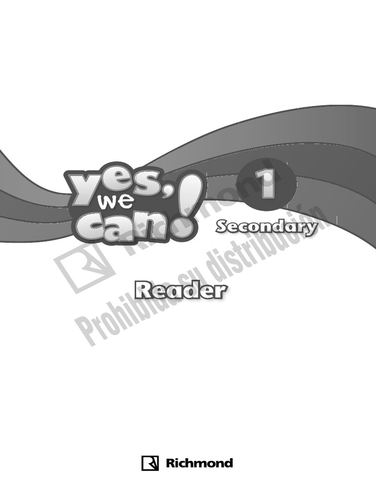 Yes We Can Secondary 1 Readers ED 18, PDF, Waste