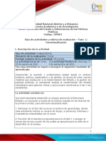 Guía de Actividades y Rúbrica de Evaluación - Fase 1 - Contextualización