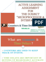 Active Learning Assignment FOR The Subject "Microprocessor & Interfacing"
