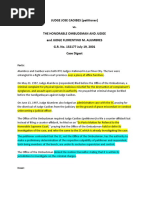 JUDGE JOSE CAOIBES (Petitioner) vs. The Honorable Ombudsman and Judge and Judge Florentino M. Alumbres G.R. No. 132177 July 19, 2001 Case Digest