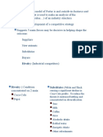 Strategy Tool That Is Used To Make An Analysis of The: Rivalry (Industrial Competitors)