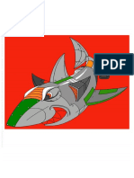 Metal Steel Robot Shark _ Free Online Coloring Page