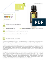 Aceite de Limoncillo Lemongrass Oil