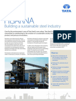 HIsarna: Tata Steel's breakthrough technology for reducing CO2 emissions in steelmaking