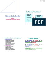 Métodos de Evaluación 1