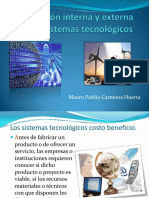 Evaluación sistemas tecnológicos costo beneficio