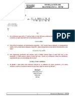 Nivelación de Matemática