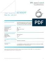 PT1000 Adhesive Sensor: Item No.: 423.211